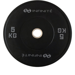 [IF-BPN5] Infinité Bumper Profesional 5 Kg/ Black Bumper Plate 5 Kg IF-BPN5