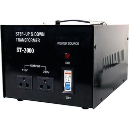 [IF-ST2000W] Infinité Convertidor/Transformador de Voltaje de 220 a 110 y 110 a 220 Mod. IF-ST2000W